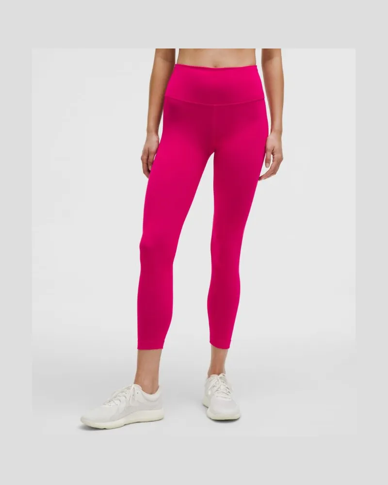 LULULEMON Wunder Train Leggings mit hohem Bund für Frauen – 64 cm – Größe in Passionate Passionate