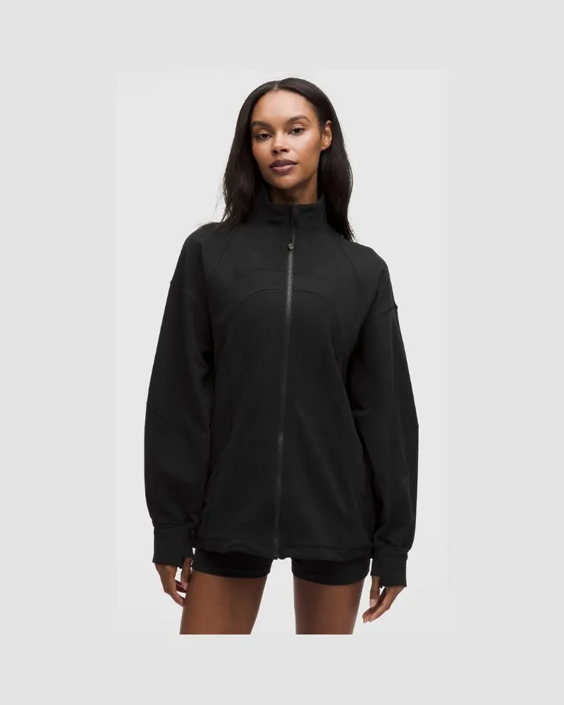 LULULEMON Define Oversized-Jacke Luon für Frauen – Größe in Schwarz Schwarz