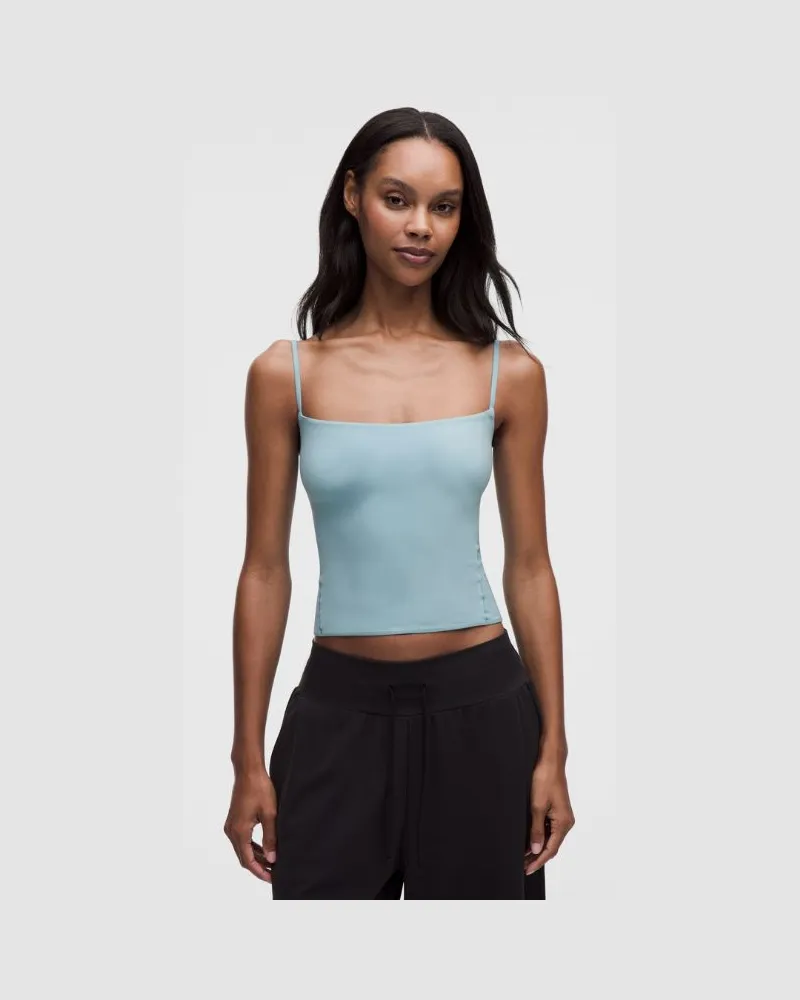 LULULEMON Wundermost Tanktop aus ultrasoftem Nulu mit verstellbaren Spaghettiträgern für Frauen – Größe in Seafoam Seafoam