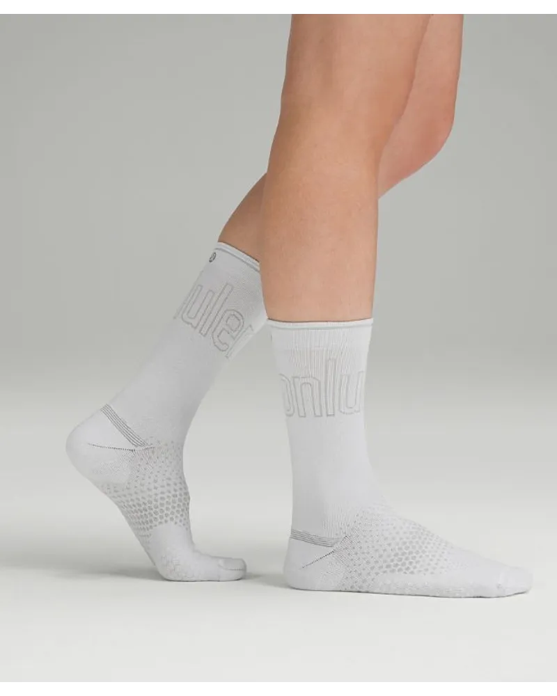 LULULEMON MacroPillow Crew-Socken White