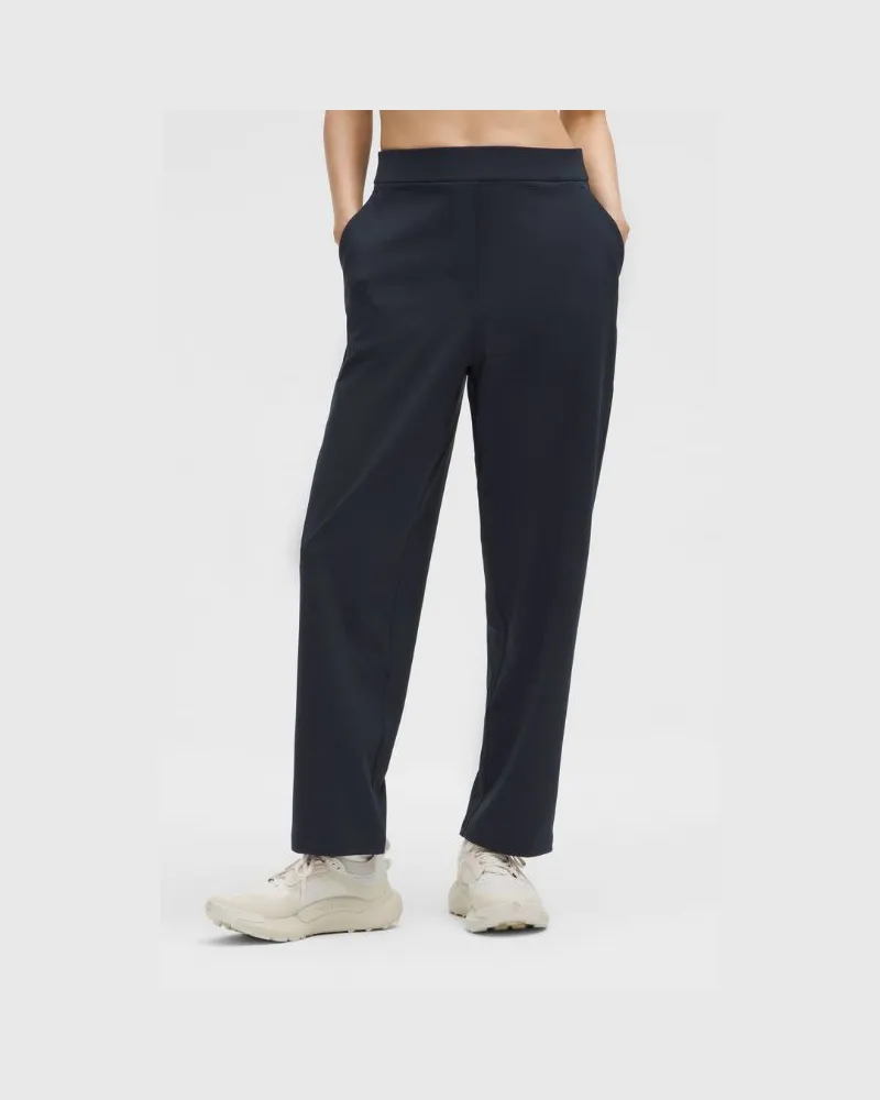 LULULEMON Daydrift Hose mit hohem Bund und schmal zulaufendem Bein Normale Länge für Frauen – Größe in True Navy True
