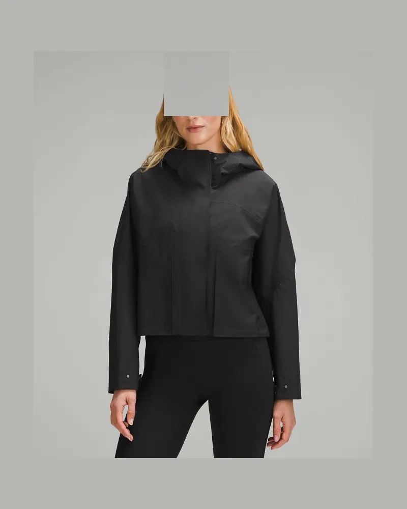LULULEMON Rain Chaser Jacke für Frauen – Größe in Black Black