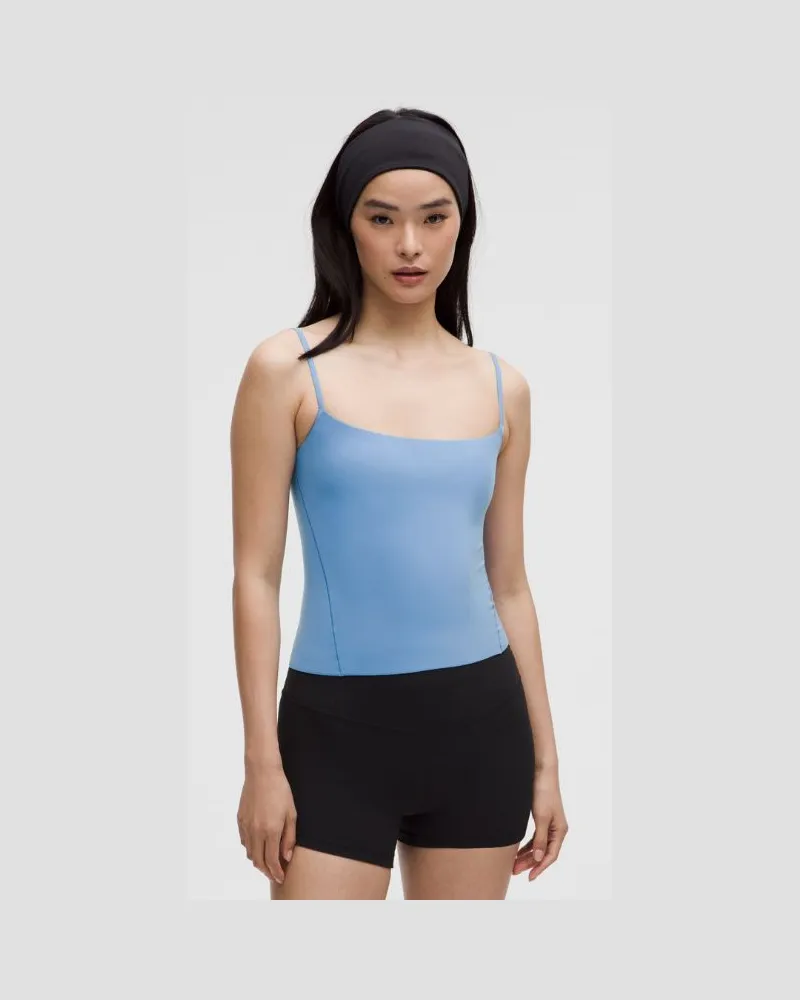 LULULEMON Wundermost Tanktop aus ultrasoftem Nulu mit verstellbaren Spaghettiträgern für Frauen – Größe in Pool Party Pool