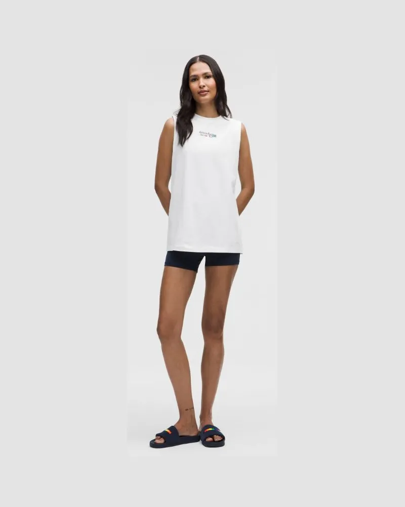 LULULEMON All Yours Tanktop aus Bio- Pride für Frauen – Größe in Weiß Weiß