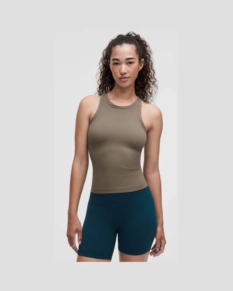 LULULEMON Align Racerback-Tanktop in Taillenlänge für Frauen – Größe in Cypress Forest Cypress