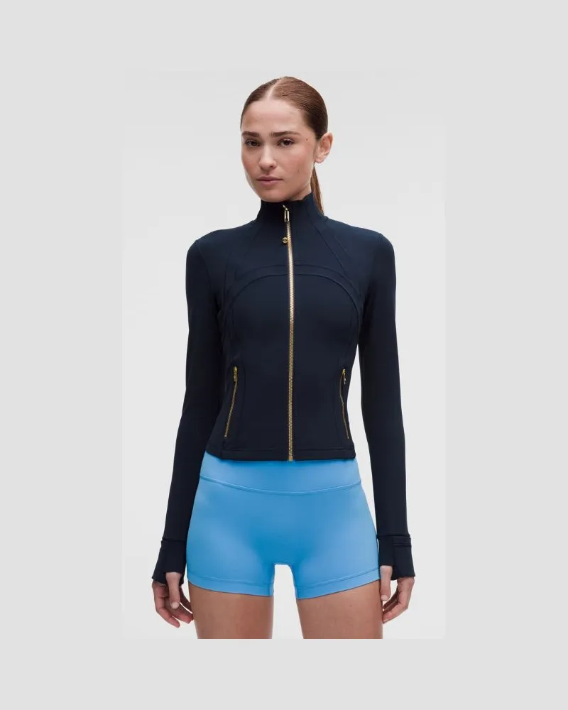 LULULEMON Define Crop-Jacke Nulu für Frauen – Gold – Größe True