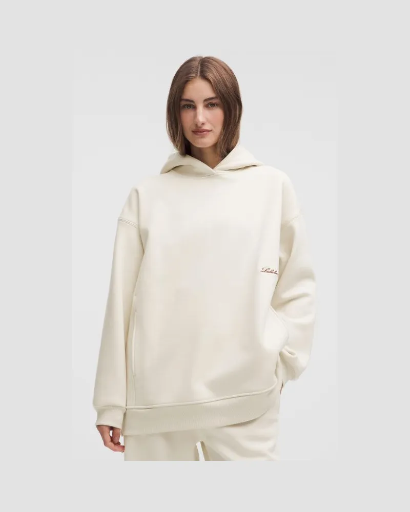 LULULEMON Big Cozy Hoodie im Ultra-Oversized Fit für Frauen – Größe in Light Ivory Light