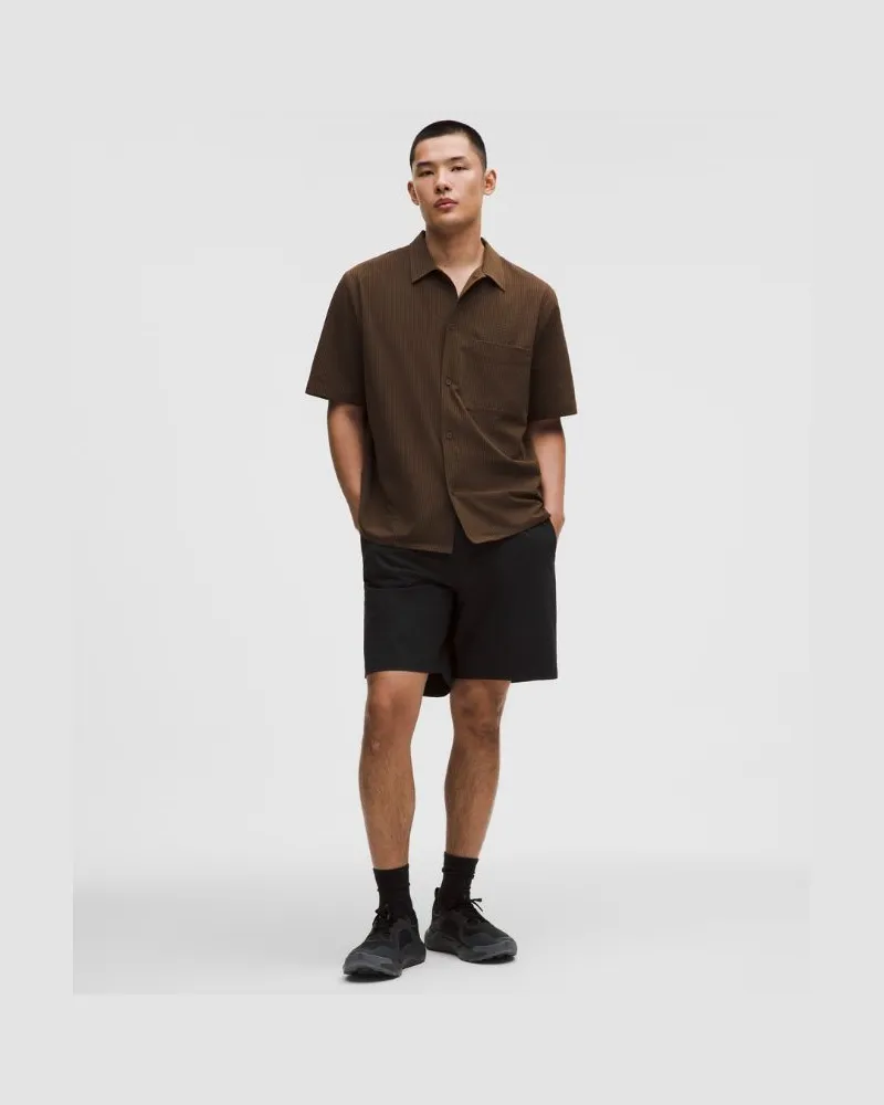 LULULEMON Zero Tucks Shorts im Relaxed Fit für Männer – 20 cm – Größe in Schwarz Schwarz