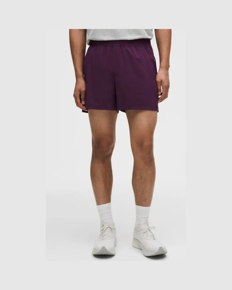 LULULEMON Pace Breaker Shorts ohne Liner für Männer – 13 cm – Größe in Plum Plum
