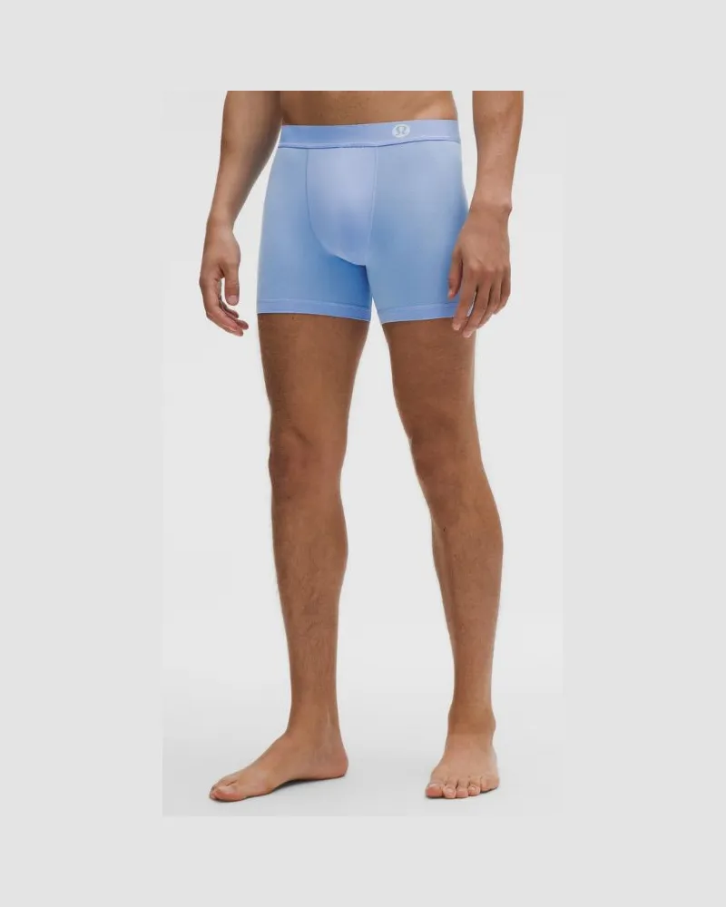 LULULEMON Always In Motion Boxershorts für Männer – 13 cm – Größe in Sinatra Blue Sinatra