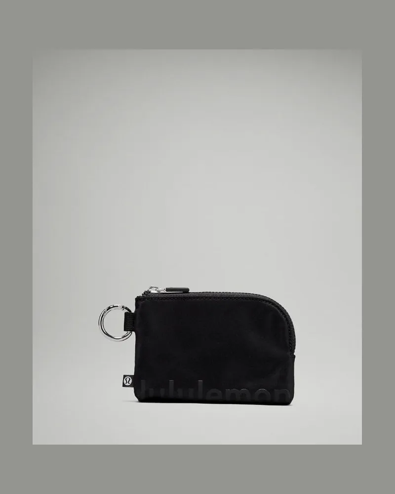 LULULEMON Anklippbarer Kartenbeutel in Black Black