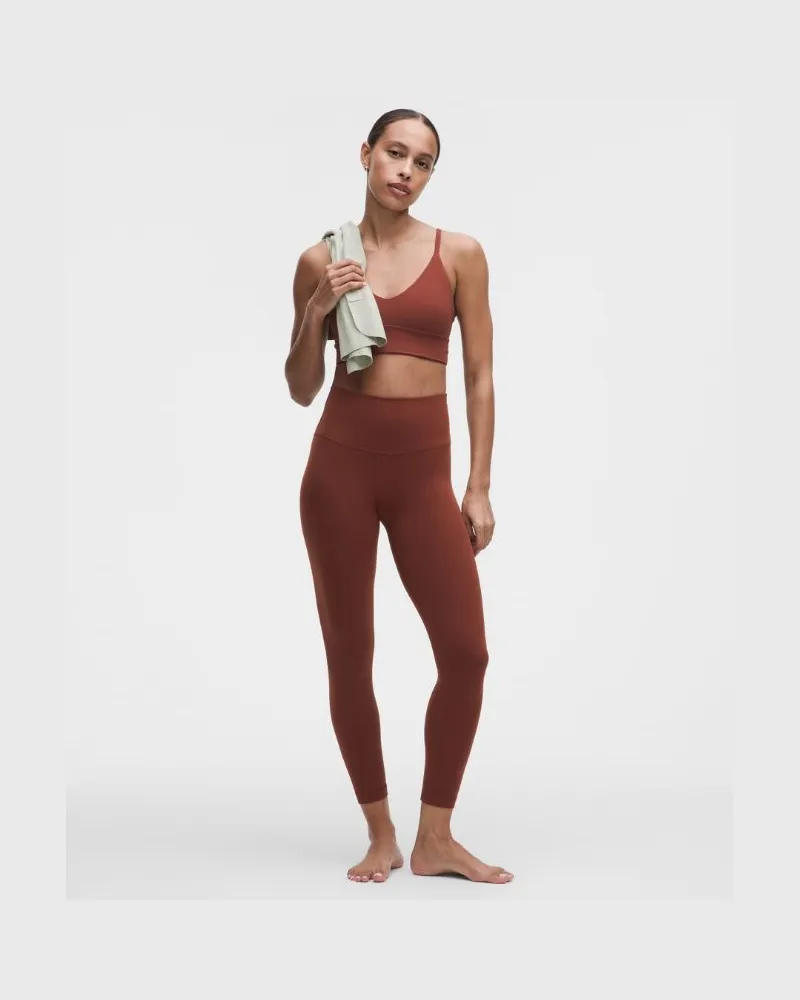 LULULEMON Align Leggings HB für Frauen – 63 cm – Größe in Cranberry Charm Cranberry
