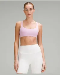 LULULEMON Free To Be BH Wild Leichter Halt A/B-Cups Vitapink