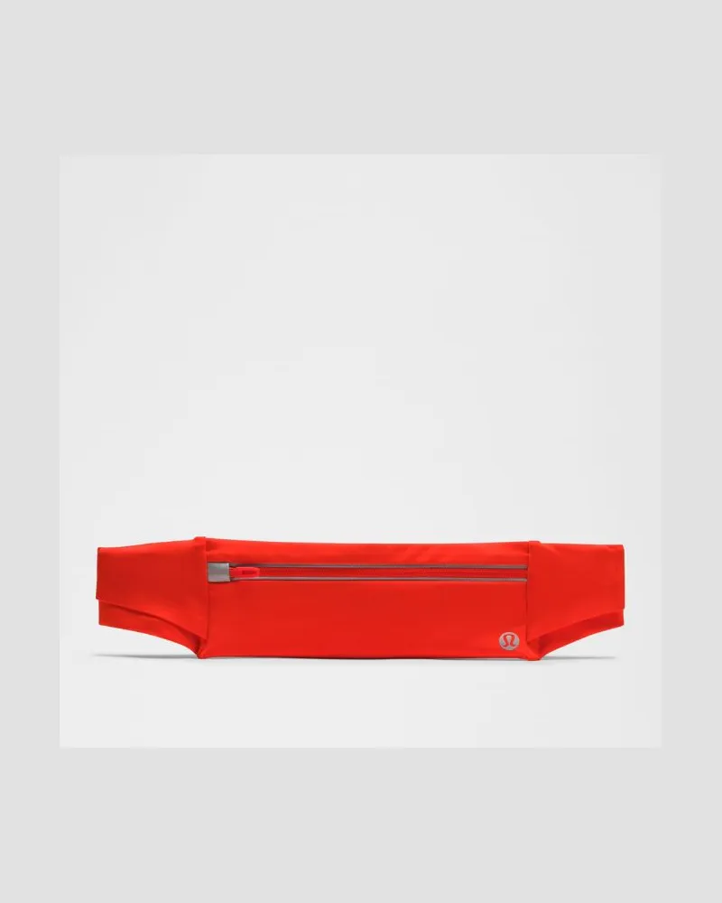 LULULEMON Fast and Free Laufgürtel – Größe in Cherry Ember Cherry