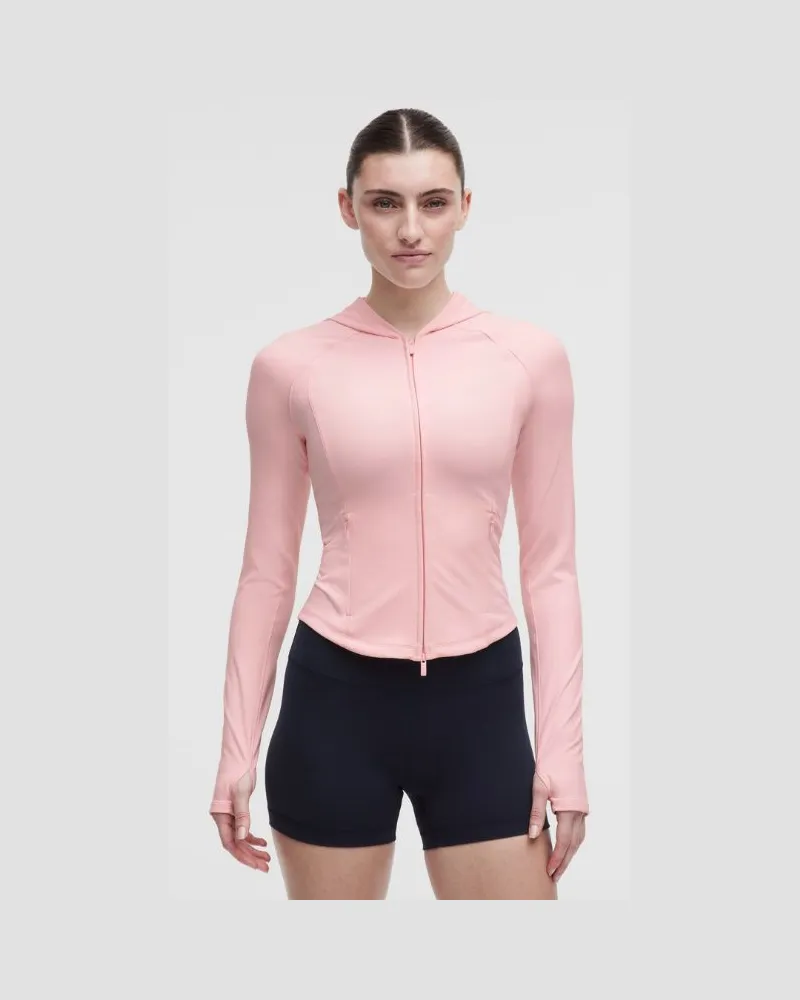 LULULEMON Wunder Train Jacke für Frauen – Größe in Pink Pearl Pink