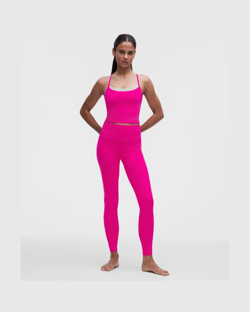 LULULEMON Align Leggings mit hohem Bund für Frauen – 71 cm – Größe in Pink Flare Pink