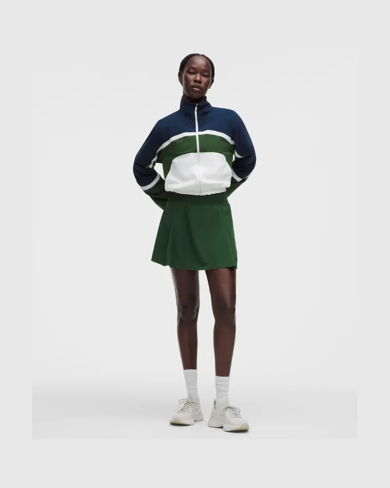 LULULEMON A-linienförmiger Tennisrock mit Seitenfalte für Frauen – Größe in Ivy Grove Ivy