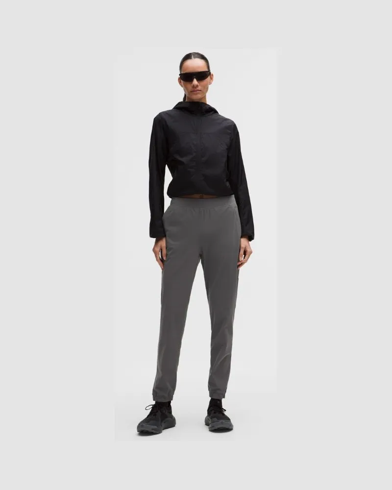 LULULEMON Adapted State Jogginghose mit hohem Bund Volle Länge für Frauen – Größe in Onyx Grey Onyx