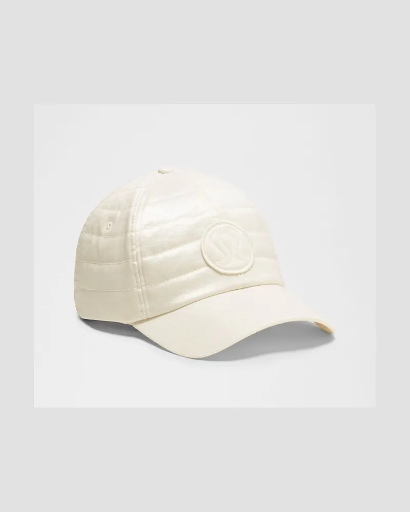 LULULEMON Unisex Puffer-Baseballkappe – Größe in Light Ivory Light