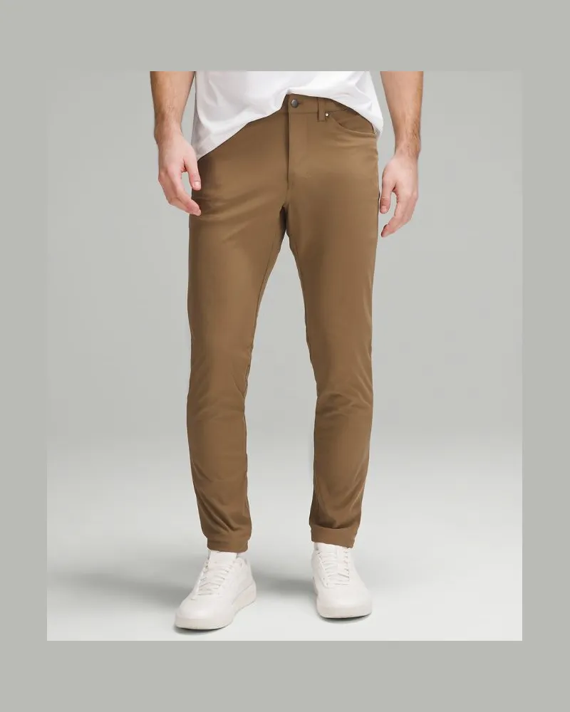 LULULEMON ABC Hose im Slim Fit mit 5 Taschen Warpstreme für Männer – 86 cm – Größe in Artifact Artifact
