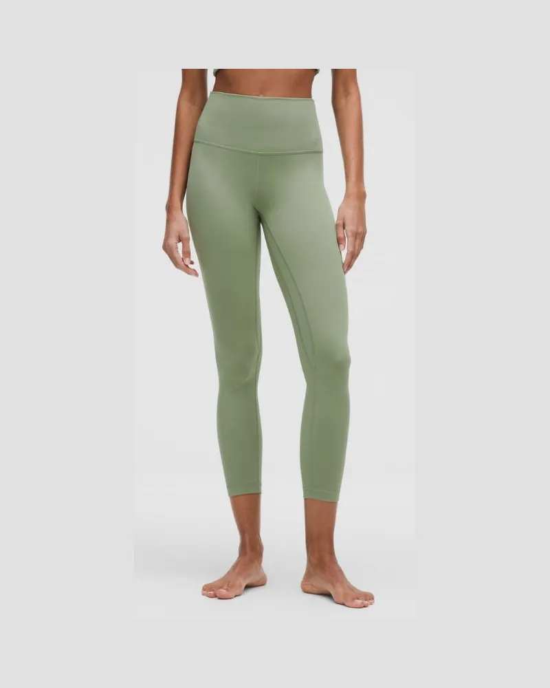 LULULEMON Align Hose mit hohem Bund für Frauen – 63,5 cm – Größe in Desert Green Desert