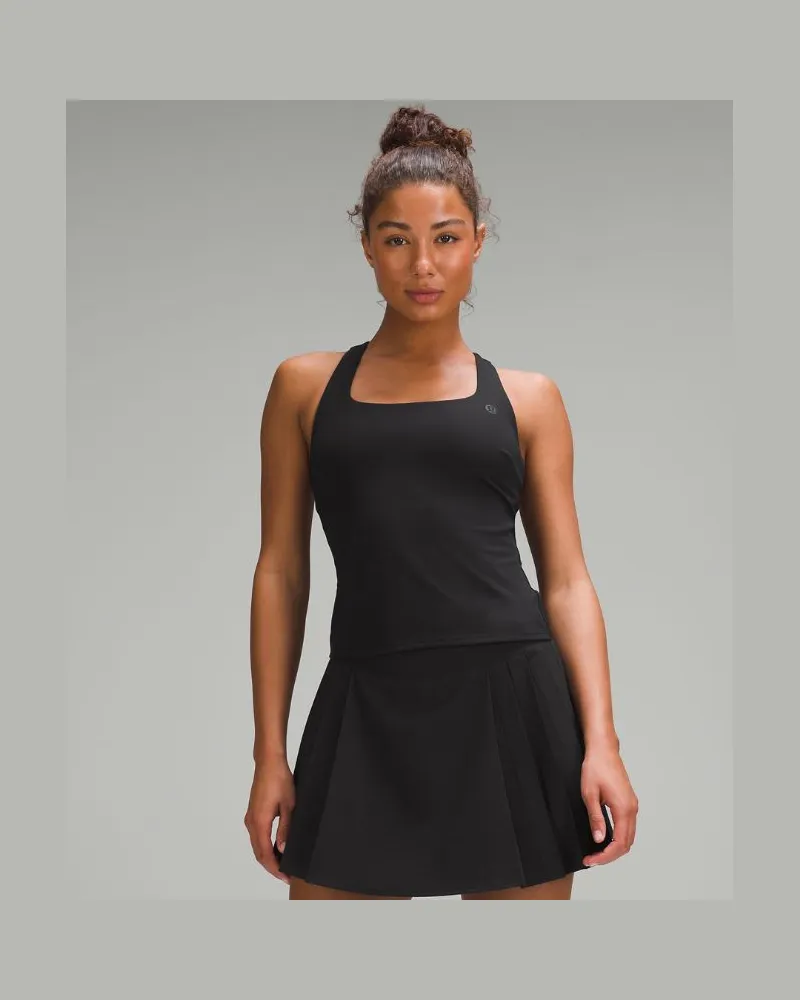 LULULEMON Leichtes Tennis-Tanktop für Frauen – Größe in Black Black