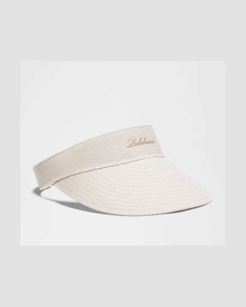 LULULEMON Two-Tone Canvas Visor – Khaki – Größe Trench