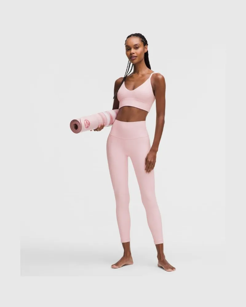 LULULEMON Align Hose mit hohem Bund für Frauen – 63,5 cm – Größe in Blissful Pink Blissful