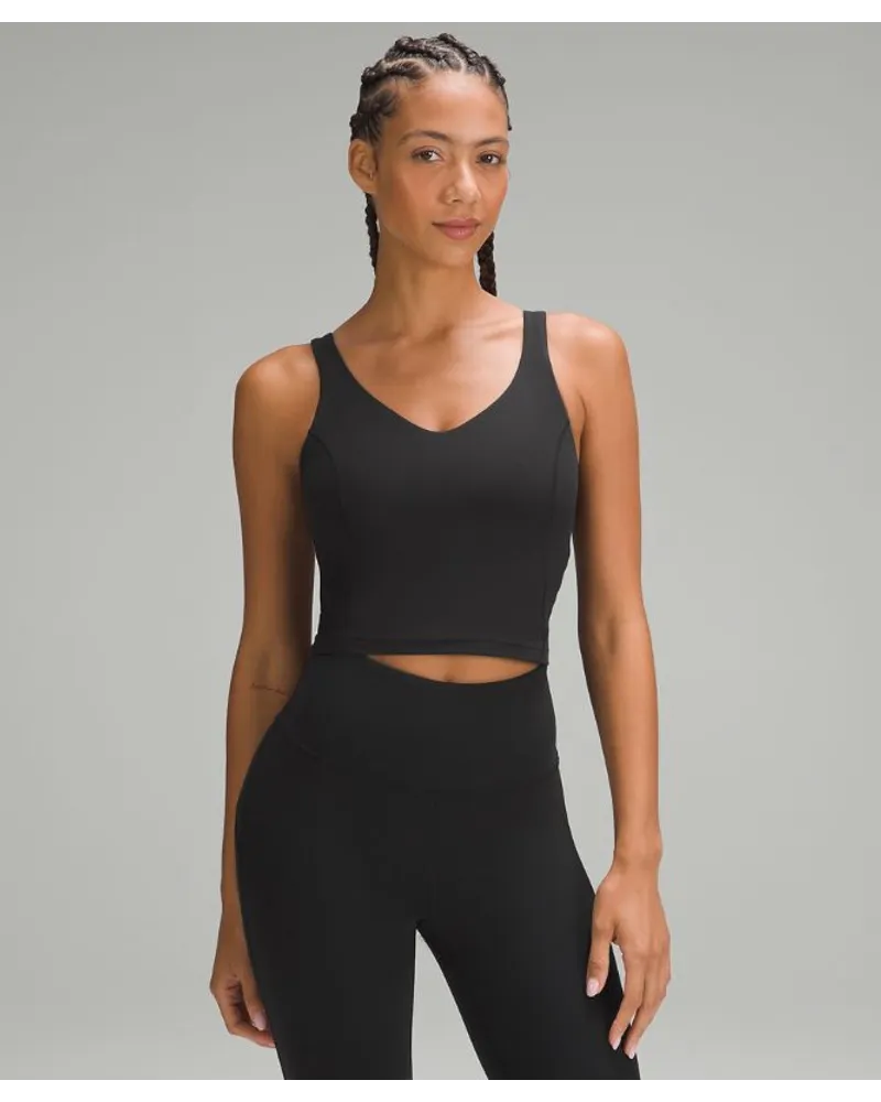 LULULEMON Align Tanktop Leichter Halt C/D-Cups Black