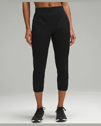 LULULEMON Adapted State Crop-Jogginghose mit hohem Bund Black