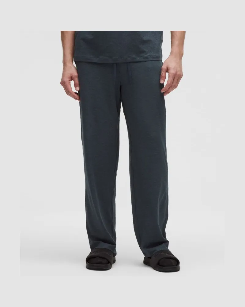 LULULEMON Soft Jersey Hose im Classic Fit Normale Länge für Männer – Größe in Heathered Classic Navy/Heathered True Navy Heathered