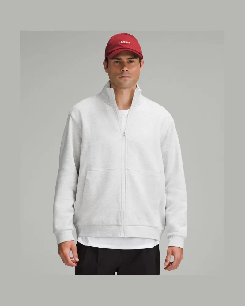 LULULEMON Steady State Sweater mit durchgehendem Reißverschluss Heathered