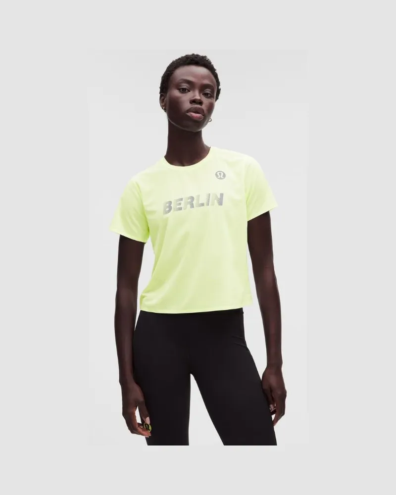 LULULEMON Fast and Free-Kurzarmshirt Berlin 2026 für Frauen – Größe in Elixir Elixir