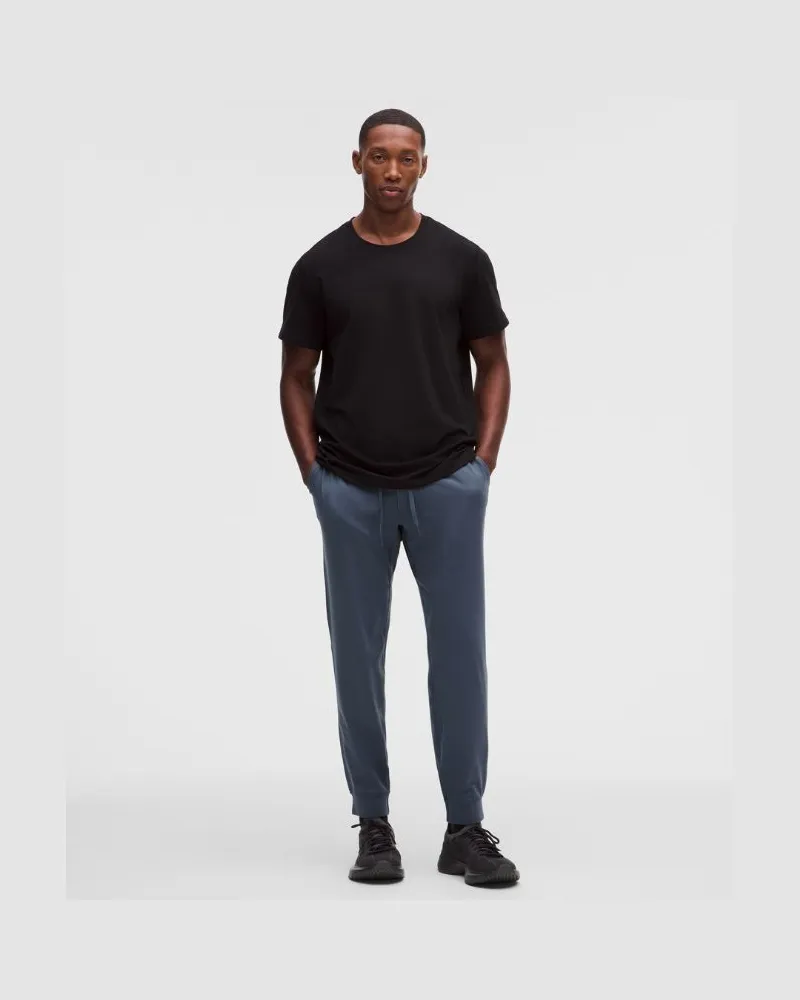 LULULEMON Soft Jersey Jogginghose Normale Länge für Männer – Größe in Dusty Diamond Dusty