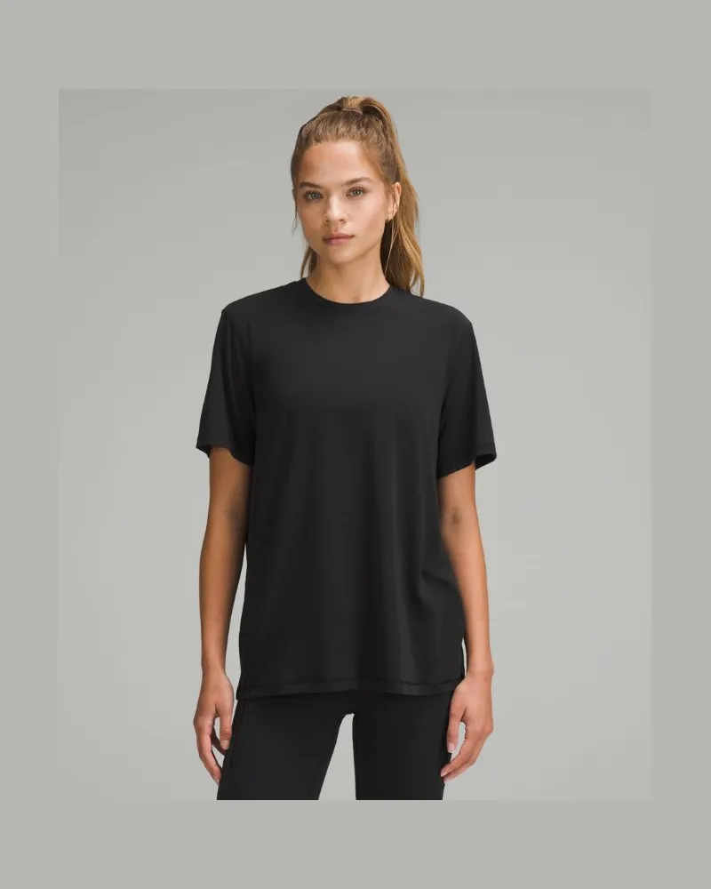 LULULEMON Trainings-T-Shirt aus Jersey für Frauen – Größe in Black Black