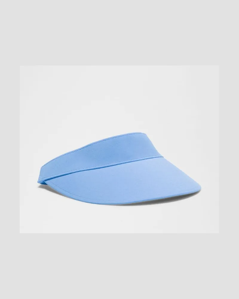 LULULEMON Fast Paced Lauf-Visor mit breiter Krempe in Pool Party Pool