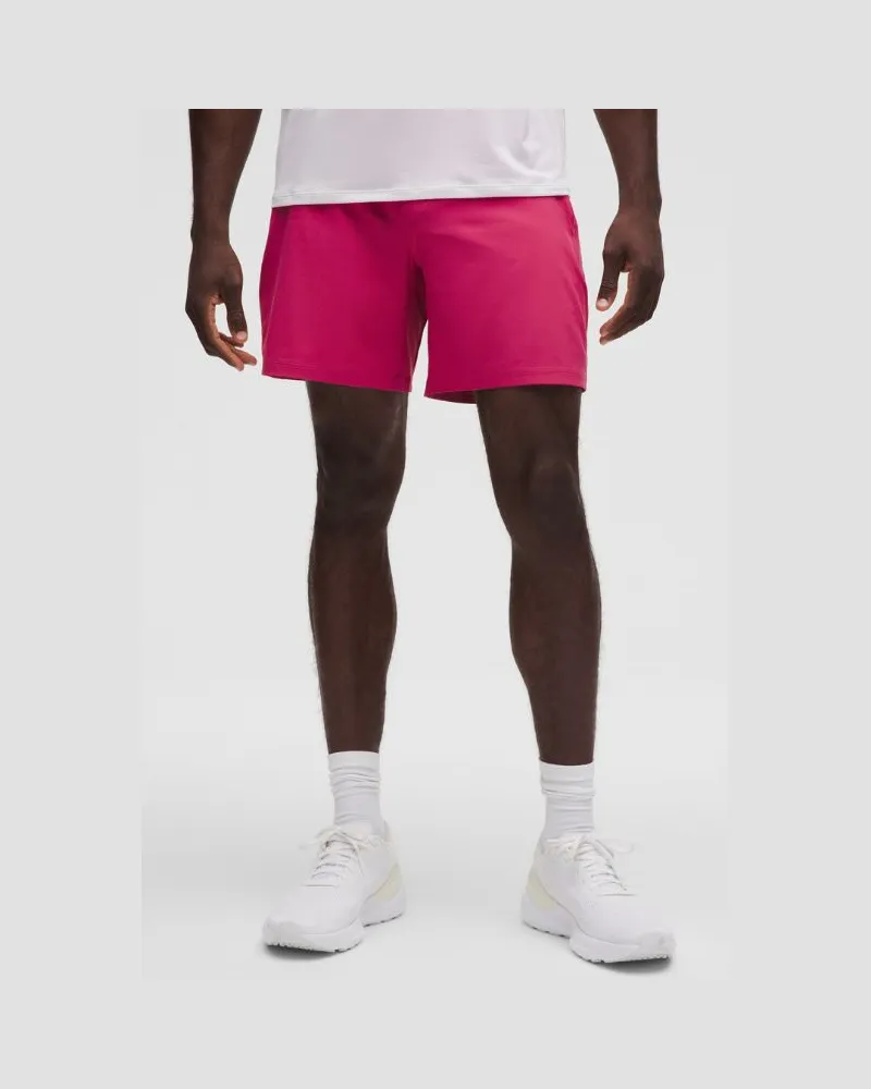 LULULEMON Pace Breaker Shorts ohne Liner für Männer – 18 cm – Größe in Raspberry Coulis Raspberry