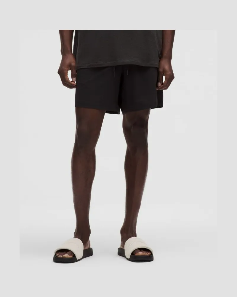 LULULEMON Balancer Gewebte Shorts im Relaxed Fit für Männer – 18 cm – Größe in Black Black