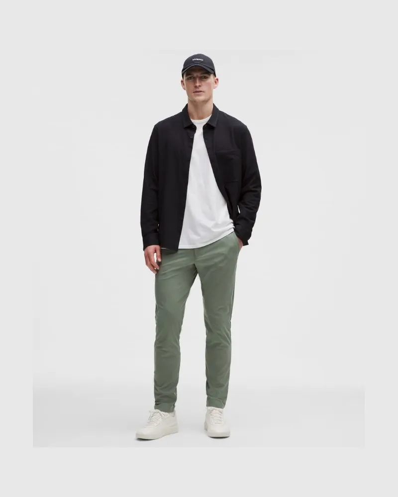 LULULEMON ABC Hose im Slim Fit Warpstreme für Männer – 86 cm – Größe in Willow Leaf Willow