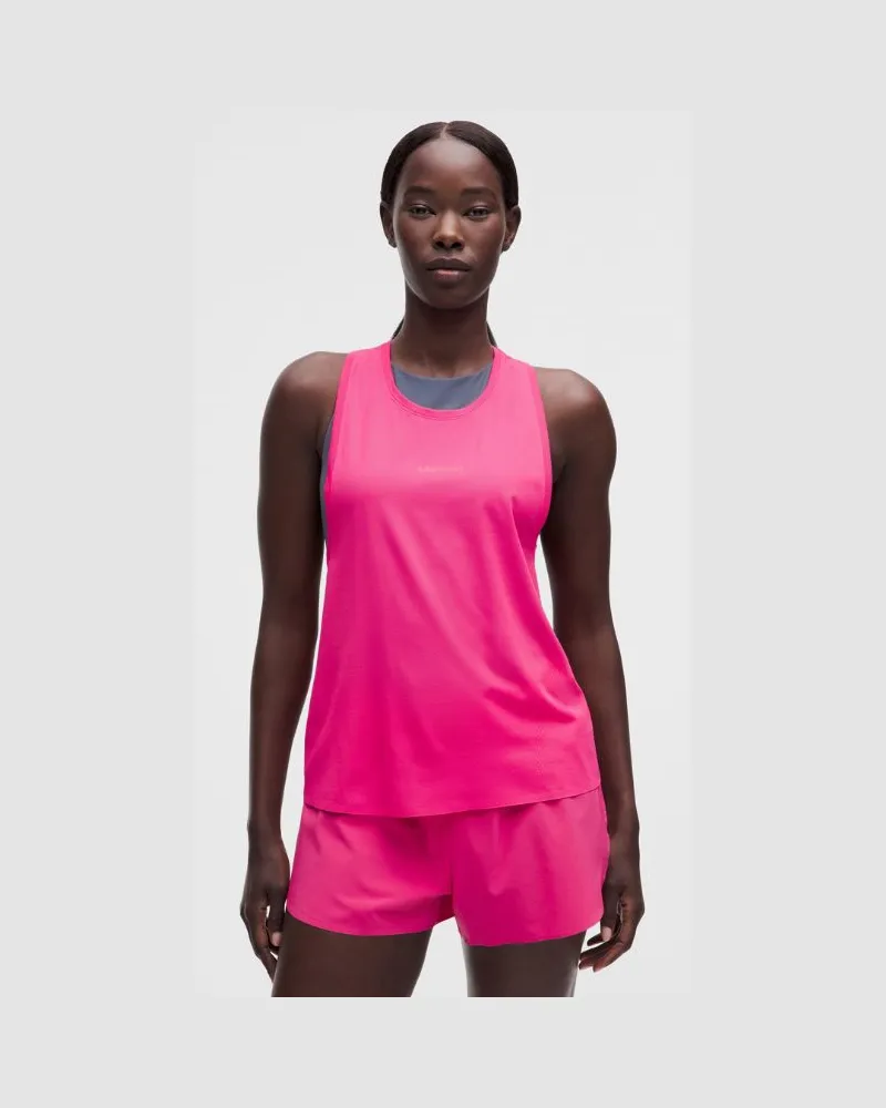 LULULEMON Fast and Free Singlet für Frauen – Größe in Flamingo Fun Tone Flamingo