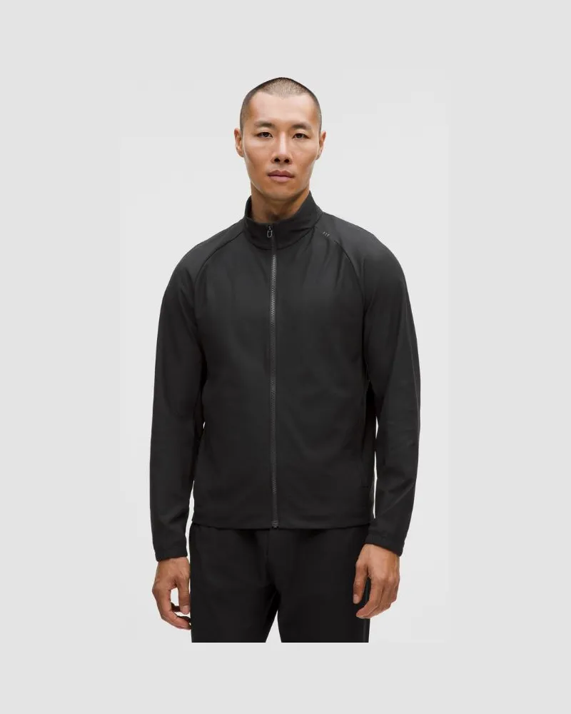 LULULEMON Knit Warm-Up Jacket für Männer – Größe in Black Black
