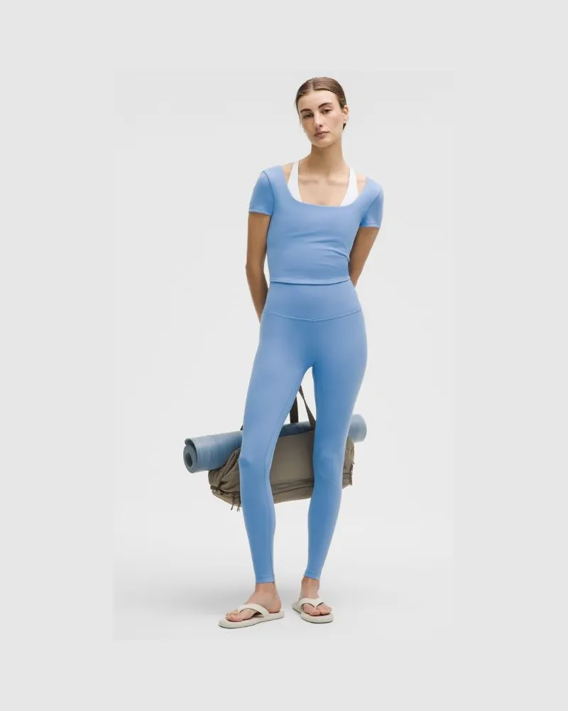 LULULEMON Align Leggings mit hohem Bund für Frauen – 71 cm – Größe in Pool Party Pool