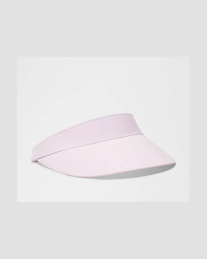 LULULEMON Fast Paced Lauf-Visor mit breiter Krempe in Pink Organza Pink