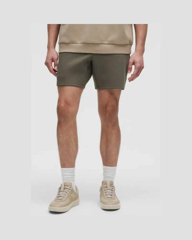 LULULEMON Smooth Spacer Shorts für Männer – 18 cm – Größe in Army Green Army