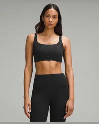 LULULEMON Bend This BH mit quadratischem und U-Ausschnitt Leichter Halt A–C-Cups Black