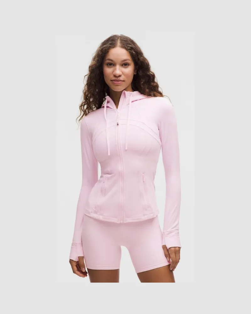 LULULEMON Define Jacke mit Kapuze Nulu für Frauen – Größe in Blissful Pink Blissful