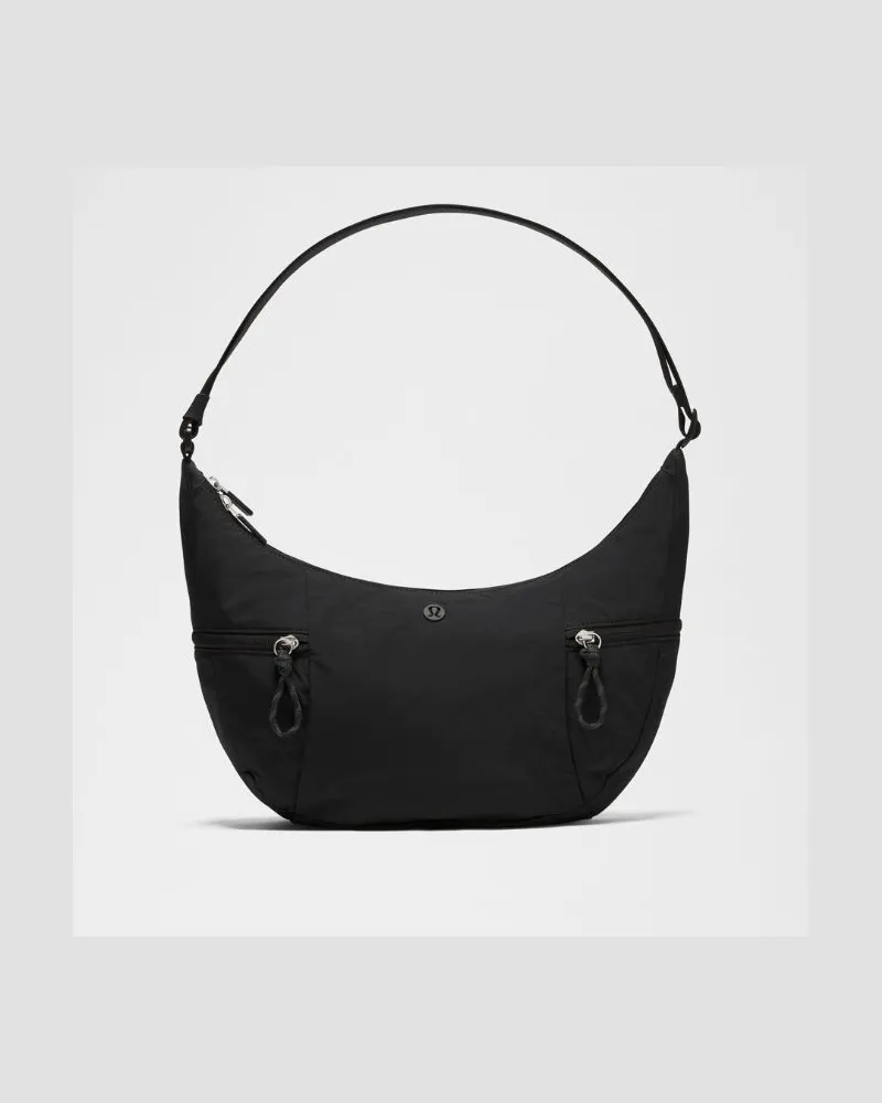 LULULEMON Lässige Umhängetasche Größe in Schwarz Schwarz