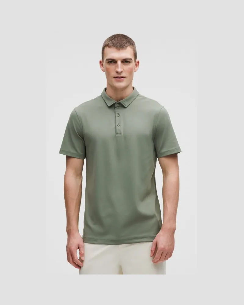 LULULEMON ShowZero Poloshirt für Männer – Größe in Willow Leaf Willow