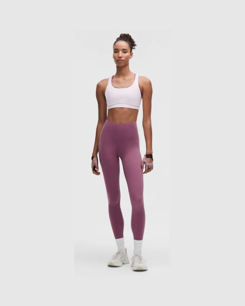 LULULEMON Glow Up Leggings mit hohem Bund für Frauen – 71 cm – Größe in Mystic Mystic