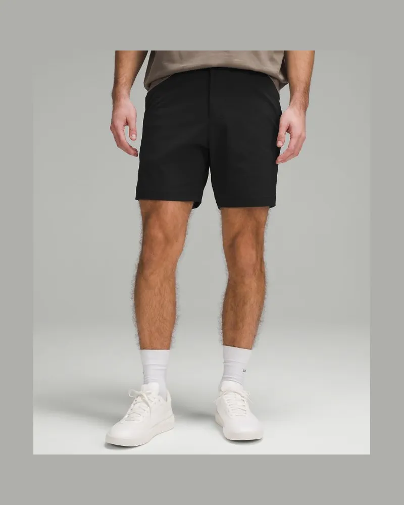 LULULEMON ABC Shorts im Classic Fit für Männer – 18 cm – Größe in Schwarz Schwarz